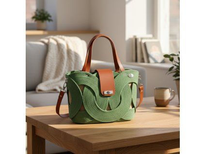 zelená kabelka