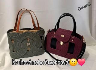 Menší kabelky do ruky I přes rameno 🙂 Rozměr :30x25x10 (může se lišit) Cena : 1550kč Barva je jen na Tobě 🌹 📩 objednávky...