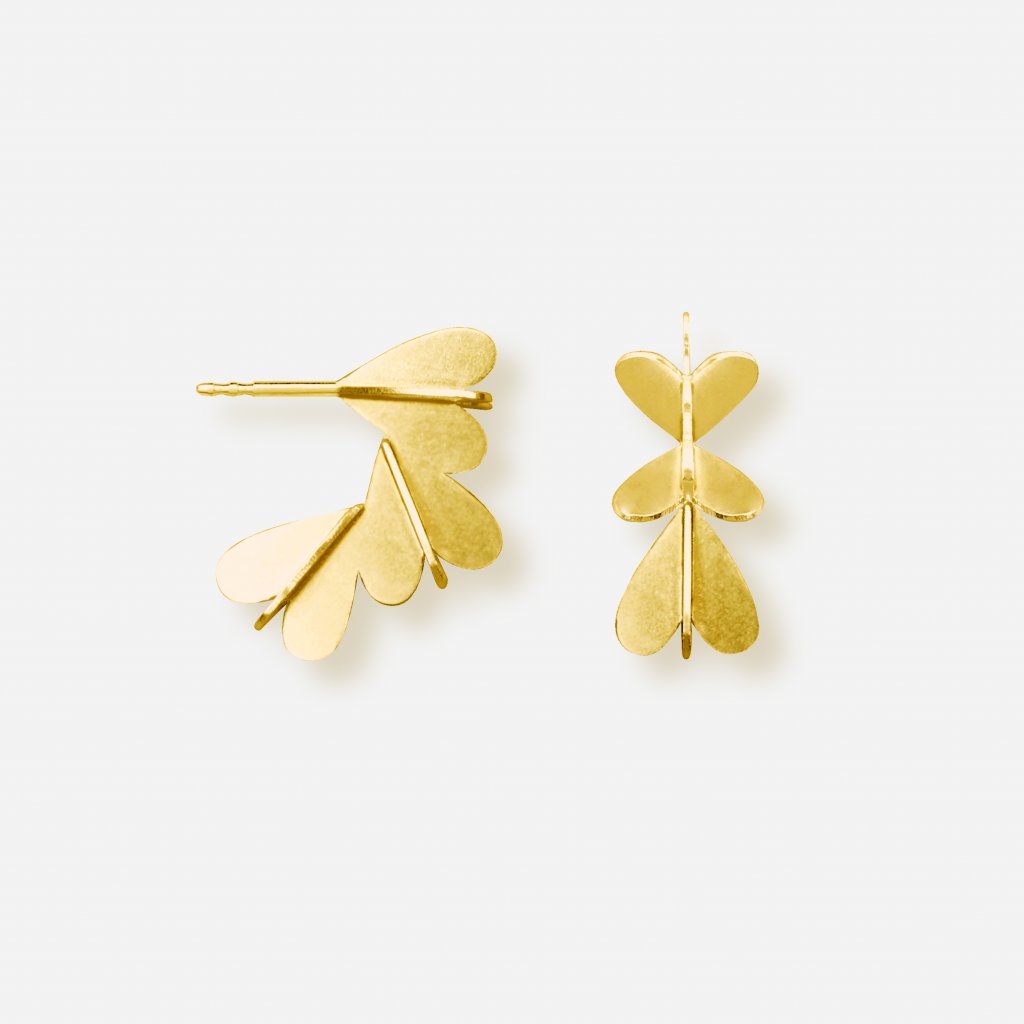 Earrings Pirk Spring S Gold plated