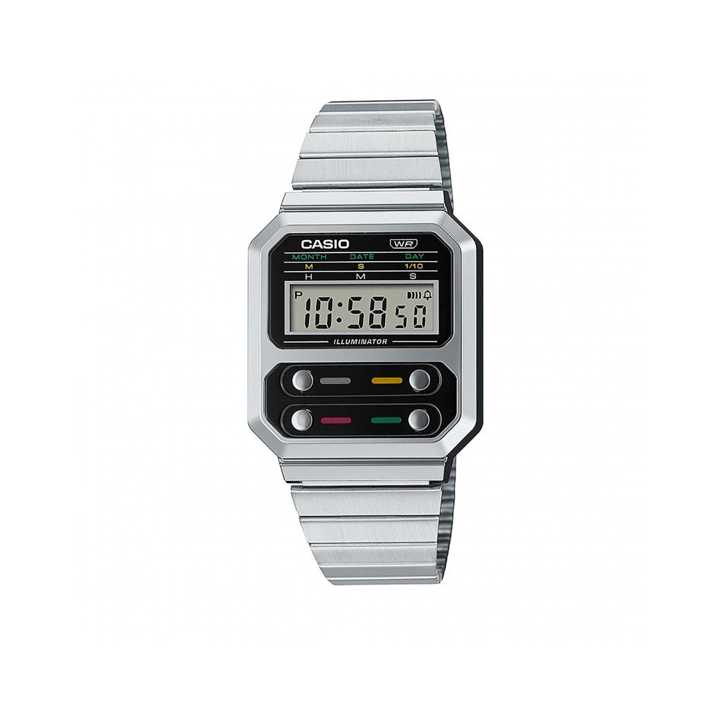 Hodinky Casio vintage silver - DOX BY QUBUS
