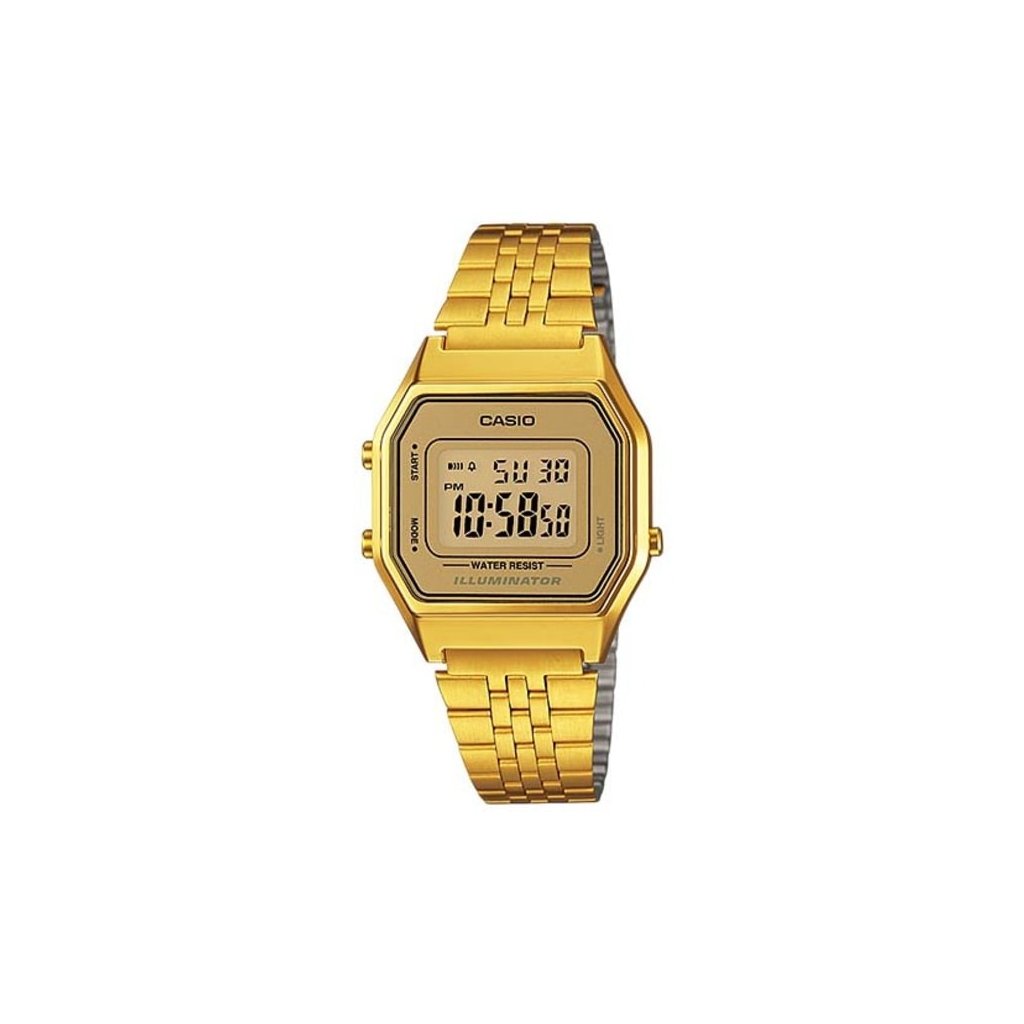 Casio vintage small gold watches