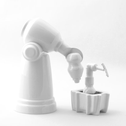 Set of statues Automation for a better tomorrow?