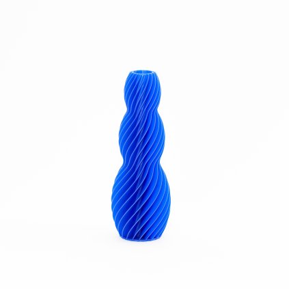 3D tištěná váza mini modrá