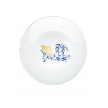 Chudá sada Hidden Factory mělký talíř compressed