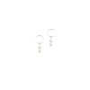 Double pearls hoop 02 670
