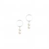 Double pearls hoop 02 670