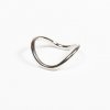 Prsten Migration Vlna big stříbrný