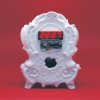 qubus maxim velcovsky digi clock white
