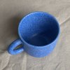Cup with handle blue