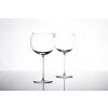 Bubble Glass Wine Set of 2 Pieces Transparent