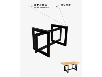 ocelové podnože doyem