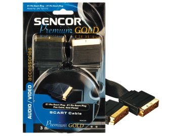 SENCOR SAV 135-030 SCART GOLD 3M