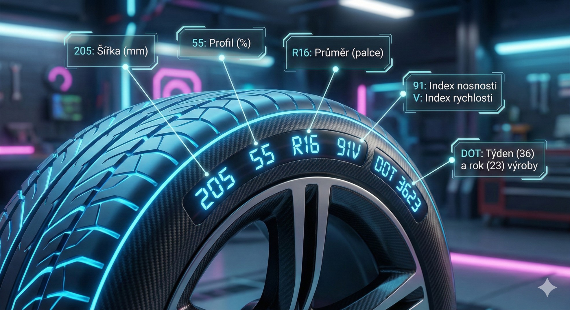 Velký slovník pojmů: Vyznejte se v označení pneumatik jako profesionál
