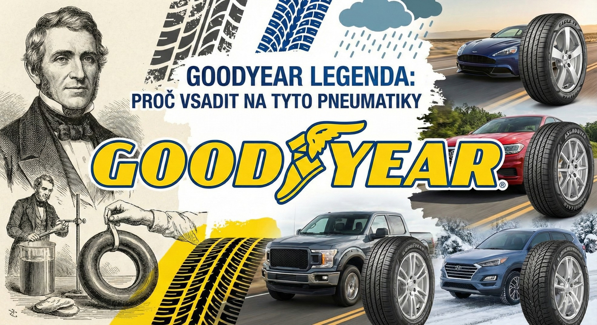 Goodyear: Legenda s okřídlenou botou. Proč vsadit na tyto prémiové pneumatiky?