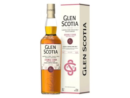 Glen Scotia Double cask rum finish single malt scotch whisky 46%0.70l
