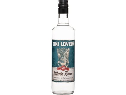 Tiki Lovers 100 Proof White Rum 50%0.70l