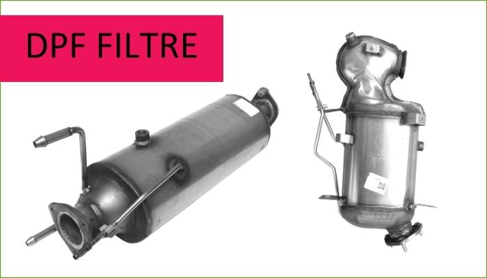 DPF - filtre pevných častíc