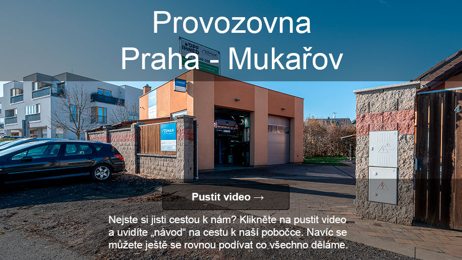 Video trasa Praha