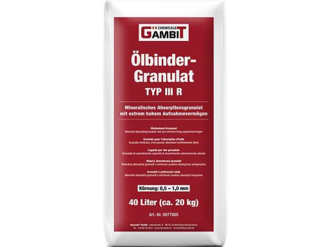 DUG - Sorpční granulát, bal. 40 litrů