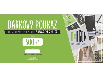 dárkový poukaz500