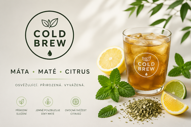 Jak připravit dokonalý ledový čaj ze směsi Máta & Maté – Citrus