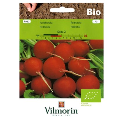 redkovka celorocna bio saxa 2 vilmorin p982