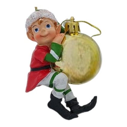 ELF VYSÍ NA VIANOČNEJ GULI