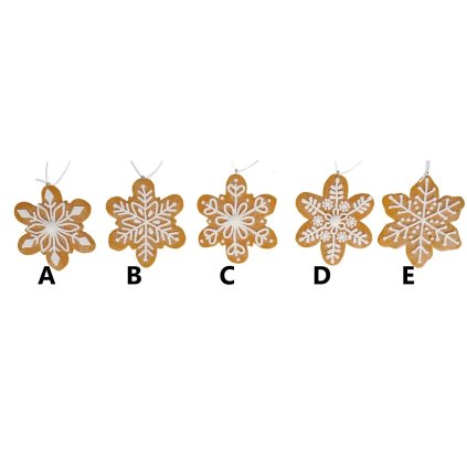 ZÁVESNÉ HLINENÉ MEDOVNÍČKOVÉ VLOČKY