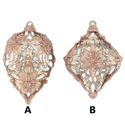 STARORUŽOVÝ ORNAMENTOVÝ PRÍVESOK