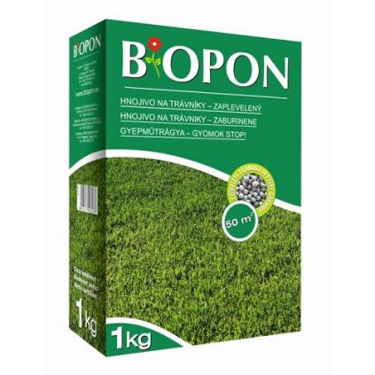BOPON hnojivo na trávniky proti burine 1kg