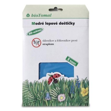BIOTOMAL MODRÉ LEPOVÉ DOŠTIČKY 6 ks