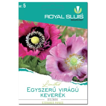 mak siaty okrasny papaver somniferum