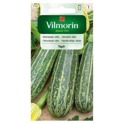tekvica obycajna cuketa tapir vilmorin 712