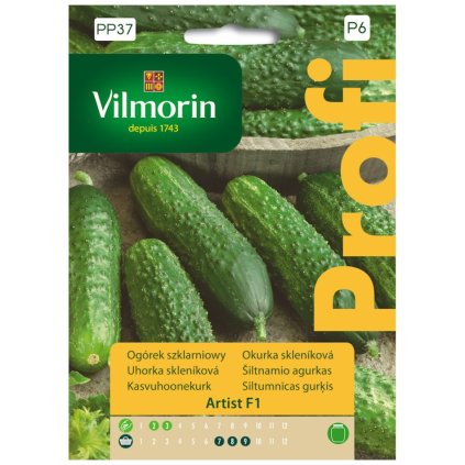 uhorka sklenikova artist f1 vilmorin pp37