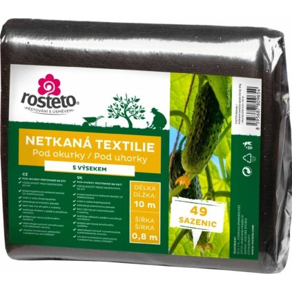 netkana textilia rosteto vysek uhorka 0,8x10m