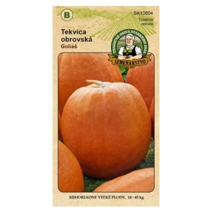 tekvica obrovska golias cover