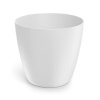 KVETINÁČ MATE BIELY (Priemer  198 mm, Výška 182 mm)