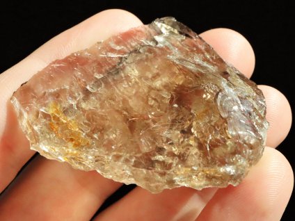 plochy zlomek krystalu kourove zahnedy prirodni kamen 1