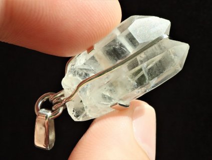 stribrny privesek mistrovsky krystal kristalu tantricka dvojice cesky kamen 1