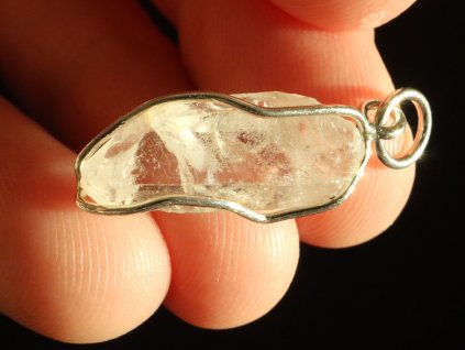 stribrny privesek krystal kristalu cesky kamen pro deti obrazky 1