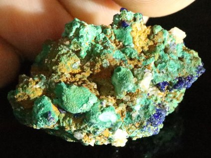 azurit malachit azuromalachit cesky mineral zeleny modry 1