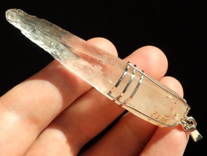krystal kristal slovensko stribrny privesek banska stiavnica obrazky 1