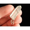 stribrny privesek kristal prirodni krystal cesky 4