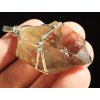 citrin privesek krystal zluty unikatni stribrny sperk prirodnim ceskym kamenem prodej 2