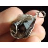 stribrny privesek zahneda morion cesky prirodni kamen 8