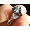 Krystalek / špička morionu s decentní přítomností ametystu - přívěsek