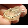 libyjske poustni sklo prirodni surovy kamen tektit privesek 2