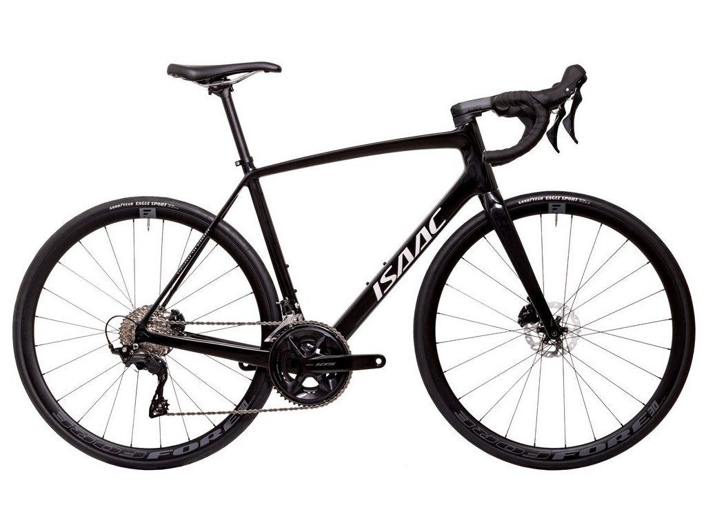 Silniční kolo Isaac Vitron Onyx Black 105 L