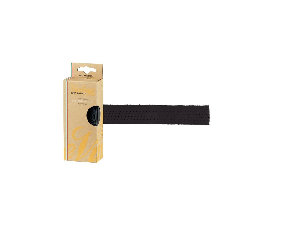 VINTAGE LEATHER TAPE - Black