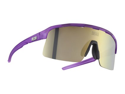 Brýle ARROW 2.0 , rámeček CRYSTAL VIOLET MAT , skla MIRROR BRONZE CAT 3